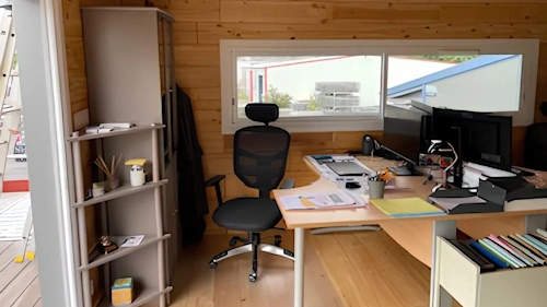 Photographie de bureau d'intérieur